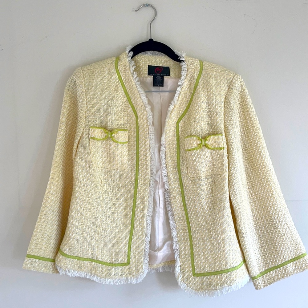 Tweed dress jacket